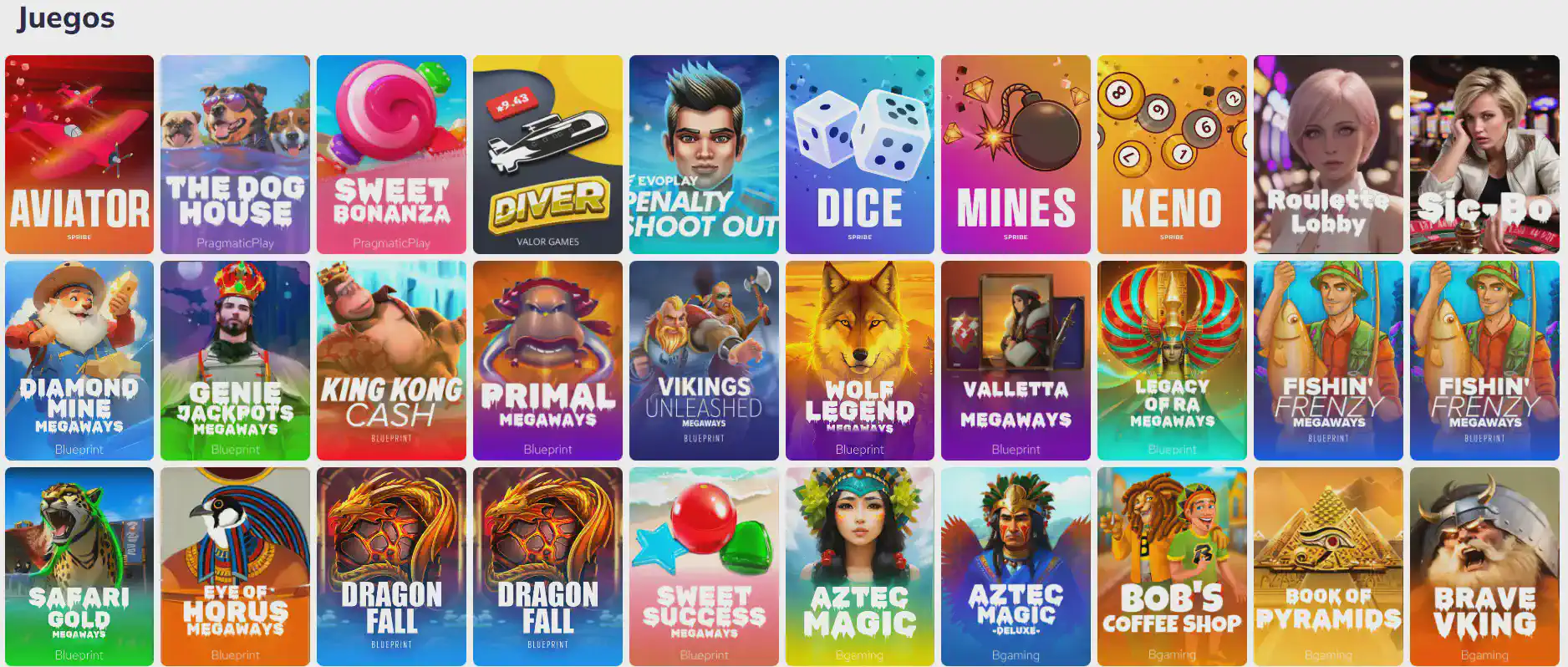 Juegos valiosos